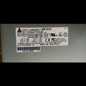 Delta REDUNDANT PSU DPS-300AB-1 D